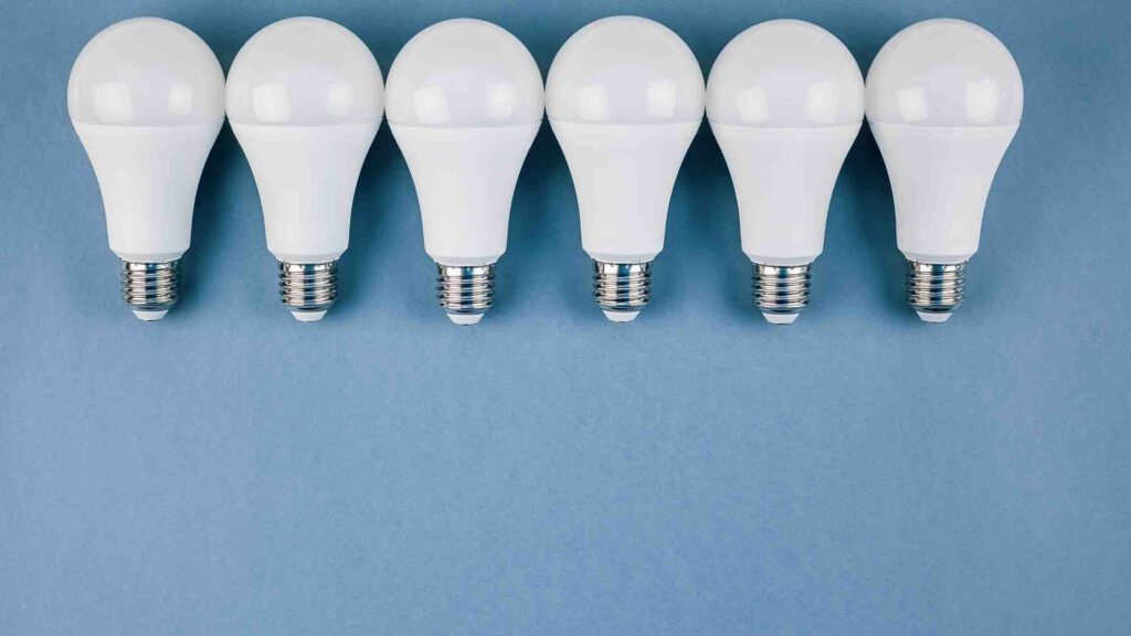 led bulb light saves energy