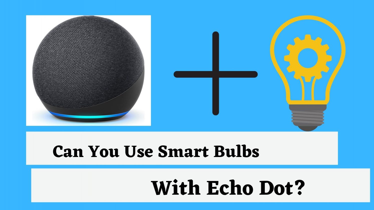 Can You Use Smart Bulbs With Echo Dot?