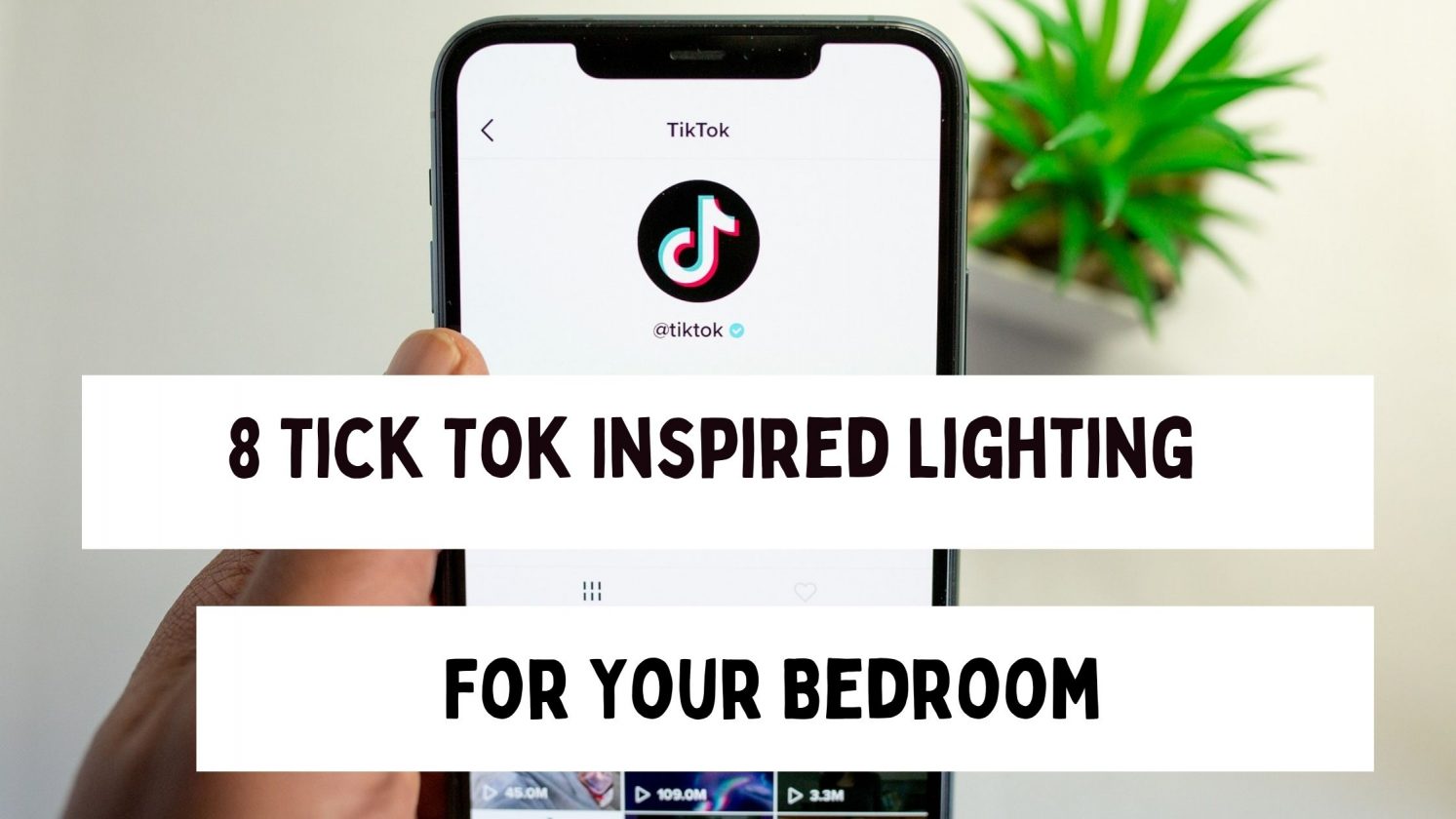 Tick Tok Inspired Lighting For Your Bedroom